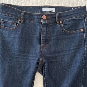 LOFT Women's Indigo High Rise Jeans